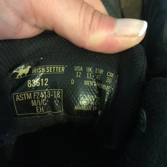 Irish Setter steel toe boots - Picture 4 of 7